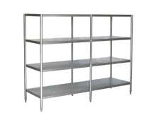 ชั้นวางของสแตนเลส PO2 ขนาด 500x1800x1500 mm. สั่งทำได้ตามขนาดที่ต้องการ