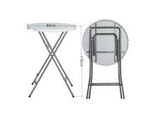 โต๊ะค็อกเทล ขาพับเก็บได้ 