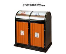 ถังขยะนอกอาคาร ขนาด 900*480*980 mm.ไม่มีสติกเกอร์  0
