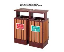 ถังขยะนอกอาคาร 860*400*880mm ไม่มีสติกเกอร์ 0