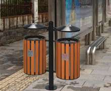 ถังขยะนอกอาคาร  900*360*1035 mm. ไม่มีสติกเกอร์