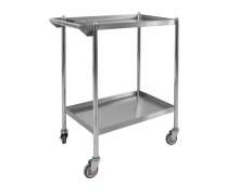 รถเข็นสแตนเลส 2 ชั้น กว้าง x ยาว x สูง =57 x 42 x 81 ซม. 0