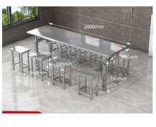 โต๊ะชุดสแตนเลส รับประทานอาหาร เกรด 304  0