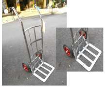 รถเข็นของสแตนเลส2ล้อ 300 กก ขนาด พื้นที่วางของ 28*37 ซม.สูง 150 ซม.หนา 0