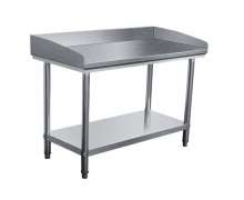 โต๊ะสแตนเลส มีขอบ 3 ด้าน สั่งทำได้