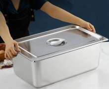 ถาดอาหารสแตนเลส อ่างอุ่นอาหารสแตนเลส
