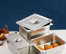 ถาดอาหารสแตนเลส อ่างอุ่นอาหารสแตนเลส