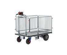 รถเข็นของไฟฟ้า 500 กก.ขนาดพื้นที่วางของ 1300*950 มม