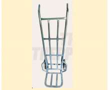 รถเข็น2ล้อขนาดพื้นที่วางของ 30*40 สูง 150 ซม.สีน้ำเงิน
