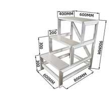บันไดอลูมิเนียม 2 ขั้น 3 ขั้น 4 ขั้น 5 ขั้น