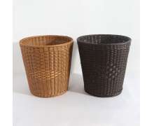 ตะกร้าหวายเที่ยมใส่ผ้าใช้แล้วทรงกลม ขนาด 36 สูง 36 ซม. 0