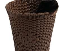 ตะกร้าหวายเที่ยมใส่ผ้าใช้แล้วทรงกลม ขนาด 36 สูง 36 ซม.