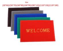 พรมดักฝุ่น สำเร็จรูปมีข้อความwelcome หนา 10-12 มิล 0
