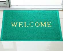 พรมดักฝุ่น สำเร็จรูปมีข้อความwelcome หนา 10-12 มิล