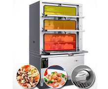 ตู้สตรีม ตู้นึ่งไฟฟ้า ขนาเ 1260*830*1830 mm