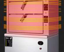 ตู้สตรีม ตู้นึ่งไฟฟ้า ขนาเ 1260*830*1830 mm