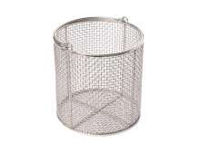 ตะกร้าสแตนเลสมีหูหิ้ว เกรด304 ช่องตาข่าย 3 มิล 0