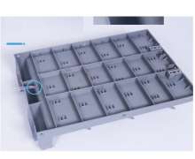 ที่ตากเครื่องแก้ว pegboard drying rack ขนาด 55 x70 cm. (ตากได้ 52 ชิ้น) ยี่ห้อ CW