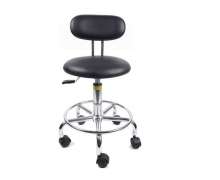 เก้าอี้สแตนเลสมีพนักพิงมีเบาะรองนั้งปรับสูงต่ำได้