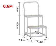 บันไดเหล็ก 2 ขั้นมีล้อ 0