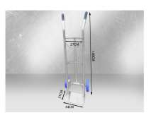 รถเข็นถังแก๊สสแตนเลส 304 ถัง 40 ลิตร 0