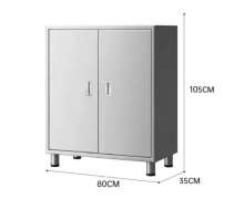 ตู้สแตนเลส 2 ชั้น 2ประตู ขนาด 35*80 สูง 85 ซม. สแตนเลสเกรด304 หนา 1.2 มิล สั่งทำได้ 0