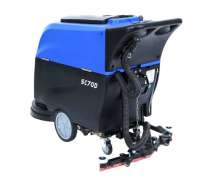 เครื่องขัดพื้นออโต้สครับเบอร์แบบเดินตาม Aotu Scrubber Floor Machien ขนาด20 นิ้ว(550m) ใช้แบตเตอรี่ ยี่ห้อ SUPER CLEAN รุ่น SC70D