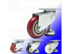 ล้อรถเข็นมีขาปรับ 0