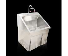 อ่างล้างมือสแตนเลส เข่าดัน 1หลุม ซิงค์ล้างจานสแตนเลสหลุมพร้อมโต๊ะ 1 หลุม2 ก็อก 0