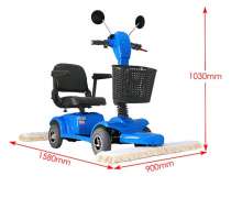 รถม็อบถูพื้นแบบนั่งขับ