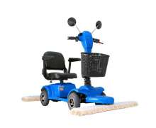 รถม็อบถูพื้นแบบนั่งขับ