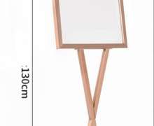 ป้ายโปสเตอร์สแตนลเลส พรี่เมี่ยมใช้ในโรงแรม สีโรสโกลด์