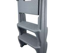 บันไดพลาสติก 3 ขั้น หนา