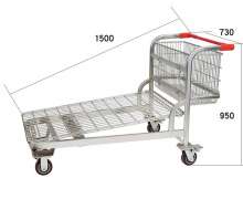 รถเข็นช้อปปิ้ง รถเข็นซุปเปอร์มาร์เก็ต รถเข็นห้างสรรพสินค้า ขนาด1490*730*930(mm)(mm)500Kg มีสินค้า รถเข็นช้อปปิ้ง รถเข็นซุปเปอร์มาร์เก็ต รถเข็นห้างสรรพสินค้า ขนาด1490*730*930(mm)(mm)500Kg มีสินค้า