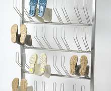 ที่เสียบรองเท้าบูท,ที่แขวนรองบูทชั้นวางของเท้าบูทพร้อมที่เสียบ, สแตนเลสเกรด304