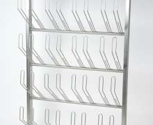 ที่เสียบรองเท้าบูท,ที่แขวนรองบูทชั้นวางของเท้าบูทพร้อมที่เสียบ, สแตนเลสเกรด304