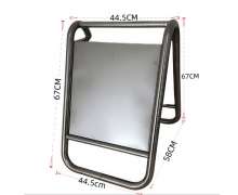 ป้ายเตือนสแตนเลส ขนาด 260*660 ซม.