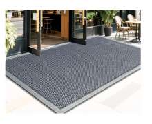 พรมยางกันลื่นรีดขอบขนาดมาตราฐาน สีเทา สีแดง สีเขียว สีน้ำเงิน หนา 5 มิล 0