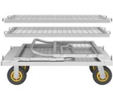 รถเข็นตะแกรง ชุบกัลวาไนซ์