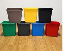 ถังขยะพลาสติกไม่มีฝา 12 ลิตร 0