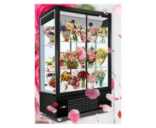 ตู้แช่ดอกไม้  กระจกนิรภัย 3 ด้าน