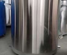 ถังสแตนเลสมีฝาปิด หนา 2 มิล มีล้อ 