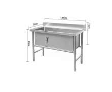 ซิงค์สแตนเลสหลุมใหญ่ สั่งทำได้