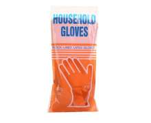 ถุงมือสีส้ม ยาว52 ซม.ถุงมือทำความสะอาด ถุงมือยางสีส้ม คู่ละ 13 บาท โหลละ 150 บาท