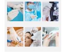 ถุงมือแพทย์ ไนไตร สีขาวแบบไม่มีแป้ง  1กล่อง มี 50 คู่ (100ชิ้น)ยางธรรมชาติ