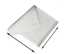 แผ่นปูพื้นกันลื่นอ่างอาบน้ำ ขนาด 40*70 ซม.