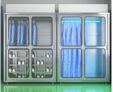 ตู้ฆ่าเชื้อเสื้อผ้าสแตนเลส