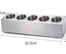 ที่ใส่ช้อนสแตนเลส8ช่อง สแตนเลส เกรด 304