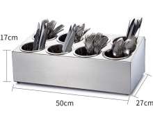 ที่ใส่ช้อนสแตนเลส8ช่อง สแตนเลส เกรด 304