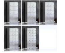 ตู้ล็อคเกอร์สแตนเลส เกรด304 หนา 0.5 มิล  2 ช่อง 3ช่อง 4ช่อง 6 ช่อง 8ช่อง 10 ช่อง 12 ช่อง 15 ช่อง 18 ช่อง 24 ช่อง ขนาด 420*900*1800 mm /350*900*1800 mm